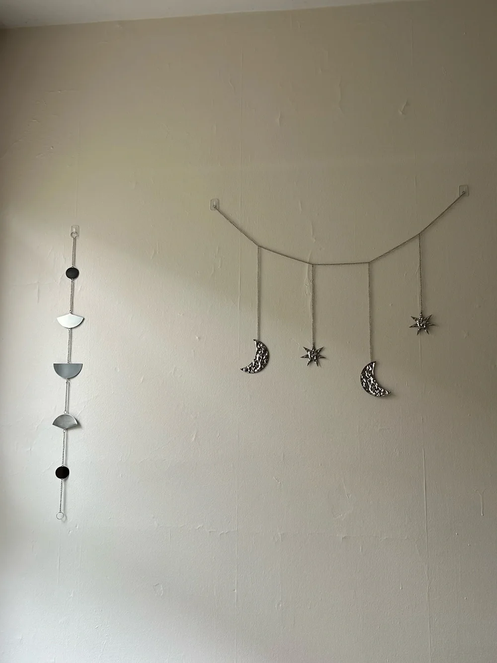 Silver Hanging Wall Decor